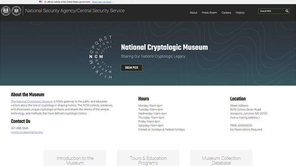 NSA National Cryptologic Museum